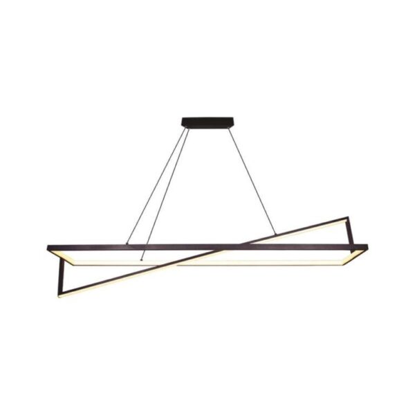 LED κρεμαστό φωτιστικό Designer 45W 3000K θερμό dimmable μαύρο σώμα V-TAC – 6906