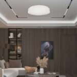 Πλαφονιέρα Οροφής LED Τετράγωνη 38W Λευκή Φ400 V-TAC 4050lm Φυσικό Λευκό 4000K – 6909
