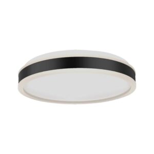 LED φωτιστικό οροφής Designer στρογγυλό 42W 4000Κ φυσικό λευκό με μαύρο/λευκό σώμα dimmable V-TAC – 6911