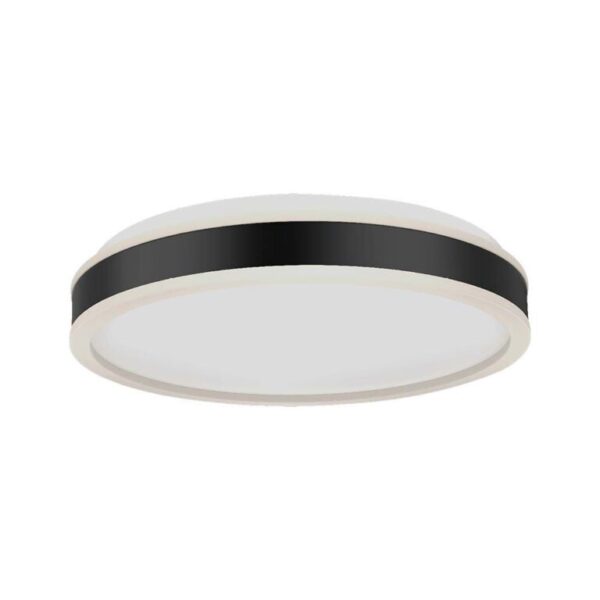 LED φωτιστικό οροφής Designer στρογγυλό 42W 4000Κ φυσικό λευκό με μαύρο/λευκό σώμα dimmable V-TAC – 6911