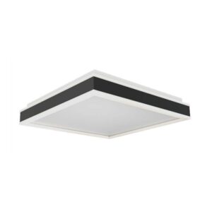 LED φωτιστικό οροφής Designer τετράγωνο 38W 4000Κ φυσικό λευκό με μαύρο/λευκό σώμα V-TAC – 6914