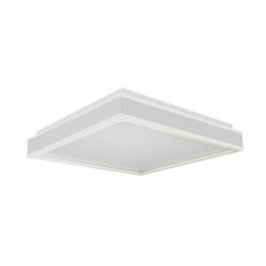 LED φωτιστικό οροφής Designer τετράγωνο 38W 4000Κ φυσικό λευκό με λευκό σώμα V-TAC – 6915