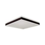Πλαφονιέρα Οροφής LED Τετράγωνη 48W Triac Dimmable Μαύρη 50x50cm V-TAC 4480lm Φυσικό Λευκό 4000K – 6917