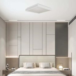 Πλαφονιέρα Οροφής LED Τετράγωνη 48W Triac Dimmable Λευκή 50x50cm V-TAC 4480lm Φυσικό Λευκό 4000K – 6918