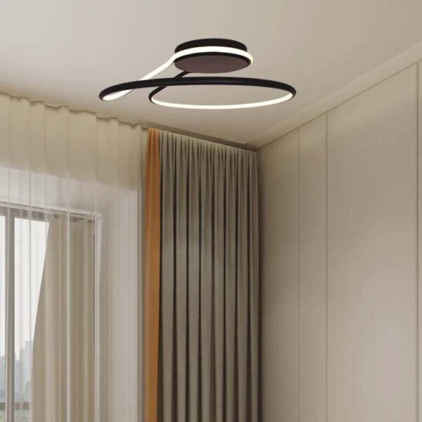 LED φωτιστικό οροφής Designer 54W 4000Κ φυσικό λευκό με μαύρο σώμα dimmable V-TAC – 6923