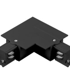 ΣΥΝΔΕΣΜΟΣ ΡΑΓΑΣ ΧΩΝΕΥΤΗ 4 ΓΡΑΜΜΩΝ ΓΩΝΙΑΣ 90⁰ ΜΑΥΡΟΣ EUROLAMP – 145-59255