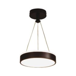 Κρεμαστό LED Φωτιστικό 12W Μαύρο V-TAC 1280lm Φυσικό Λευκό 4000K – 6931