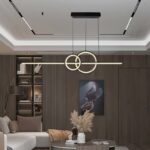 LED κρεμαστό φωτιστικό οροφής Designer 15W 4000K φυσικό λευκό με μαύρο σώμα V-TAC – 6935