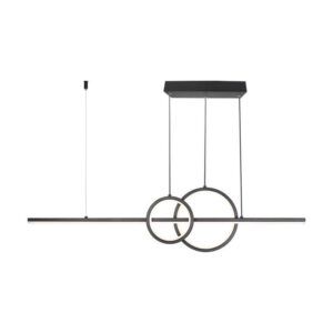 LED κρεμαστό φωτιστικό οροφής Designer 15W 4000K φυσικό λευκό με μαύρο σώμα V-TAC – 6935