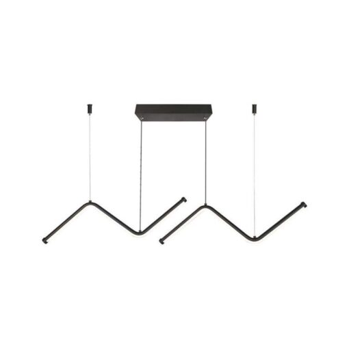 LED κρεμαστό φωτιστικό οροφής Designer 12W 4000K φυσικό λευκό με μαύρο σώμα V-TAC – 6937