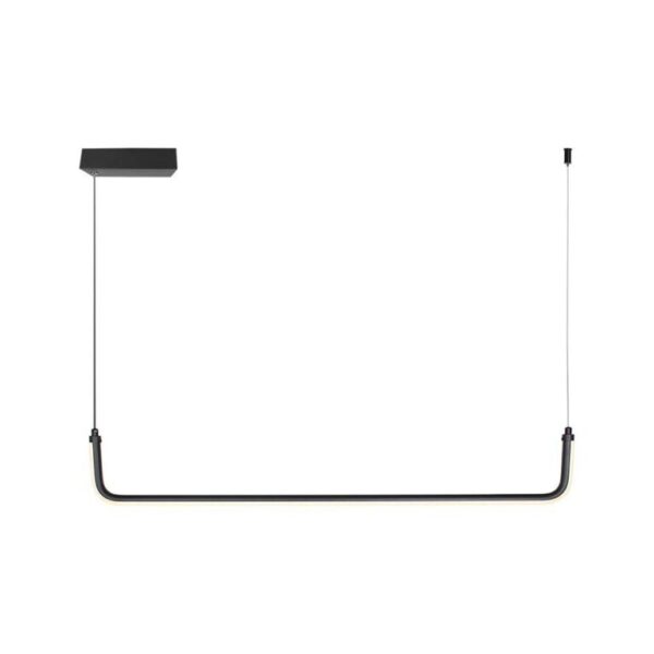 LED κρεμαστό φωτιστικό οροφής Designer 12W 4000K φυσικό λευκό με μαύρο σώμα V-TAC – 6939