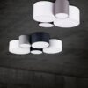 Φωτιστικό Οροφής Trio Lighting   E27 Πολύχρωμο Υφασμάτινο    693900417