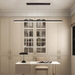 LED κρεμαστό φωτιστικό οροφής Designer 23W 4000K φυσικό λευκό με μαύρο σώμα V-TAC – 6943