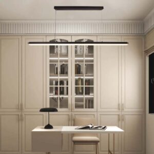 LED κρεμαστό φωτιστικό οροφής Designer 23W 4000K φυσικό λευκό με μαύρο σώμα V-TAC – 6943