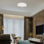 LED φωτιστικό οροφής Designer στρογγυλό 24W 4000Κ φυσικό λευκό με λευκό σώμα V-TAC – 6989