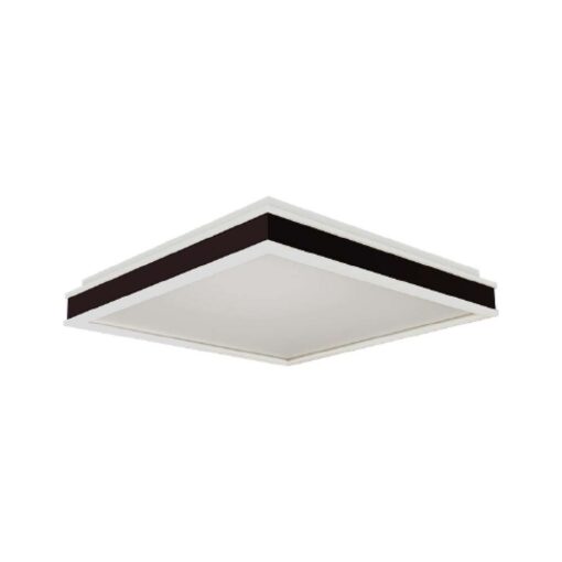 Πλαφονιέρα Οροφής LED Τετράγωνη 18W Μαύρη V-TAC 1280lm Φυσικό Λευκό 4000K – 6990