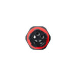 GloboStar® FAST-CONNECT 69919 Διπλός Ι Αδιάβροχος IP68 Σύνδεσμος Ταχείας Σύνδεσης & Διακλάδωσης Καλωδίων – 1 x Είσοδος & 1 x Έξοδος – Εσωτερική Διπλή Κλέμα με Συμβατή Διατομή Καλωδίων 2 x 0.5mm² έως 2 x 1.5mm² – 450V 16A Max – Φ2.5 x Υ9cm – Μαύρο – 5 Years Warranty
