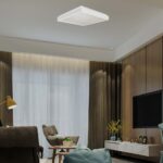 Πλαφονιέρα Οροφής LED Τετράγωνη 24W Λευκή 45x45cm V-TAC 2500lm Φυσικό Λευκό 4000K – 6993
