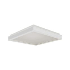 Πλαφονιέρα Οροφής LED Τετράγωνη 24W Λευκή 45x45cm V-TAC 2500lm Φυσικό Λευκό 4000K – 6993