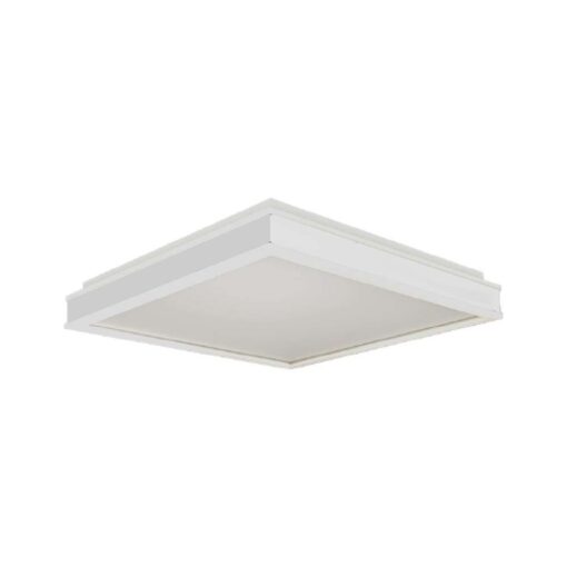 Πλαφονιέρα Οροφής LED Τετράγωνη 24W Λευκή 45x45cm V-TAC 2500lm Φυσικό Λευκό 4000K – 6993
