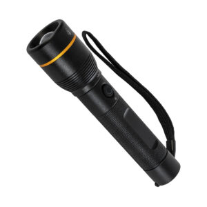 GloboStar® 69937 Φορητός Φακός Χειρός LED Osram 20W με Επαναφορτιζόμενη Μπαταρία 2200mAh & Καλώδιο Φόρτισης USB – Ψυχρό Λευκό 6000K – Φ3.5 x Υ15cm