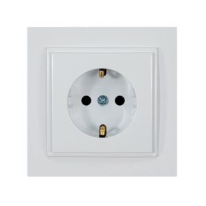 ΠΡΙΖΑ ΣΟΥΚΟ 16A ΛΕΥΚΗ ΚΟΥΜΠΩΤΟΣ ΜΕ ΠΑΙΔΙΚΗ ΠΡΟΣΤΑΣΙΑ EUROLAMP – 152-10132