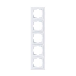 ΠΛΑΙΣΙΟ 5 ΘΕΣΕΩΝ ΛΕΥΚΟ EUROLAMP – 152-10184