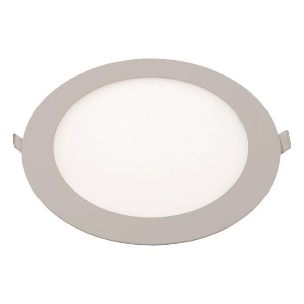 LED PANEL ΧΩΝΕΥΤΟ SLIM Φ225 18W 3000Κ ΣΑΤΙΝΕ 3 ΧΡΟΝΙΑ ΕΓΓΥΗΣΗ PLUS EUROLAMP 145-68412