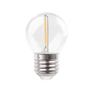 ΛΑΜΠΑ LED ΣΦΑΙΡΙΚΗ FILAMENT 1W E27 3000K 220-240V EUROLAMP – 147-78263