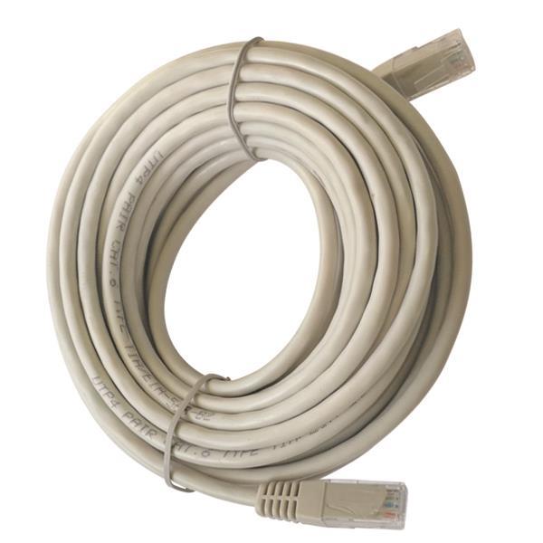 ΚΑΛΩΔΙΟ PATCH CORD UTP CAT-6e 26AWG GREY 20m EUROLAMP 147-10177