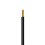 ΚΑΛΩΔΙΟ NYAF ΗΟ5V-K 1Χ1mm² ΜΑΥΡΟ (100m/roll) EUROLAMP – 150-13400