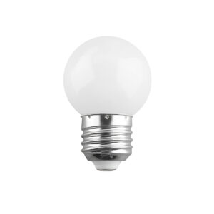 GloboStar® S-40005 Λάμπα LED E27 G45 Γλομπάκι 2W 130lm 260° AC 220-240V IP20 Φ4.5 x Υ6.9cm Ψυχρό Λευκό 6000K – 2 Χρόνια Εγγύηση