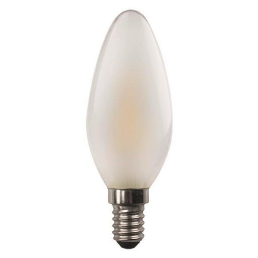 ΛΑΜΠΑ LED ΜΙΝΙΟΝ CROSSED FILAMENT 4.5W E14 3000K 220-240V FROST DIMMABLE EUROLAMP 147-78172