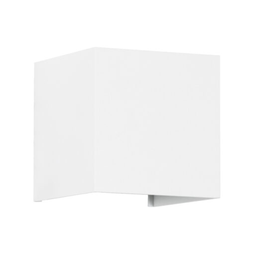 GloboStar® AXIS-S 60566 Φωτιστικό Τοίχου – Απλίκα Αρχιτεκτονικού Φωτισμού Εσωτερικού/Εξωτερικού Χώρου Up & Down LED 10W 1250lm 10 έως 60° AC 220-240V Αδιάβροχο IP65 Μ10 x Π10 x Υ10cm – Ψυχρό Λευκό 6000K – Λευκό – Bridgelux Chip – 3 Χρόνια Εγγύηση