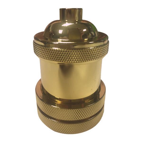 ΝΤΟΥΙ ΜΕΤΑΛΛΙΚΟ ΧΡΥΣΟ Ε27 EUROLAMP 147-23063