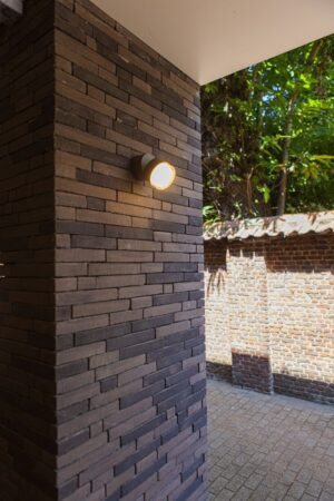 Lutec Dropsi Επιτοίχιο Φωτιστικό Εξωτερικού Χώρου με Απομακρυσμένη Λειτούργια Connect Σκούρου Γκρι Χρώματος LED 690lm 2700-6500K&RGB IP44 – 5010901118