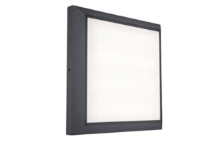 Lutec Helena Φωτιστικό Οροφής Εξωτερικού Χώρου Σκούρο Γκρι Χρώμα LED 1500lm 4000K IP54 – 5102101118