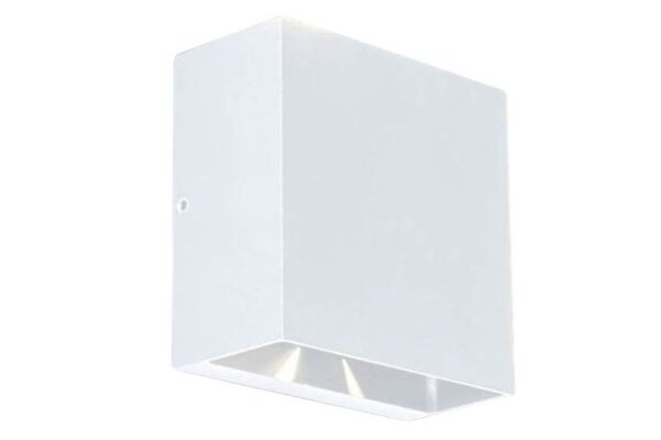 Lutec Gemini Beams Επιτοίχιο Φωτιστικό Εξωτερικού Χώρου Up&Down  LED 10W 3000K Λευκού Χρώματος IP54 – 5104003032