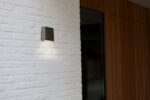 Lutec Gemini Επιτοίχιο Φωτιστικό Εξωτερικού Χώρου Down Inox LED 800lm 4000K IP54 – 5104004001