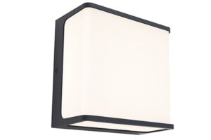 Lutec Doblo Επιτοίχιο Φωτιστικό Εξωτερικού Χώρου Σκούρο Γκρι Χρώμα LED 1600lm 4000K IP54 – 5105003125