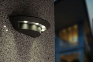 Lutec Ghost Small Oval Φωτιστικό Τοίχου Εξωτερικού Χώρου Σκούρο Γκρι LED 360lm 4000K IP54 – 5188003118