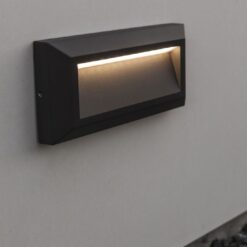 Lutec Helena Frame  Εξωτερικού Χώρου Led Φωτιστικό Τοίχου  Σκούρο Γκρι LED   400 lm IP54 4000K – 5191602118