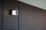 Lutec Cuba Φωτιστικό Τοίχου Εξωτερικού Χώρου Σκούρο Γκρι Περιστρεφόμενο LED 600lm 3000K IP54 – 5193803118