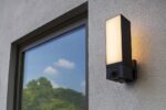 Lutec Cuba Επιτοίχιο Φωτιστικό Εξωτερικού Χώρου Led Με Camera Με Ανιχνευτή Κίνησης Σκούρο Γκρι Connect LED Dimmable 1000lm 2700-6500K IP44 – 5193812118
