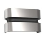 Lutec Maya Εξωτερικού Χώρου Led  Φωτιστικό Τοίχου  Inox LED   1000 lm IP44 3000K – 5198302001