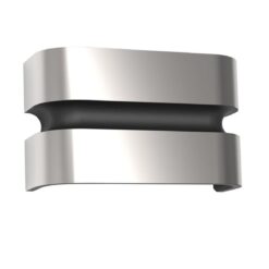 Lutec Maya Εξωτερικού Χώρου Led  Φωτιστικό Τοίχου  Inox LED   1000 lm IP44 3000K – 5198302001