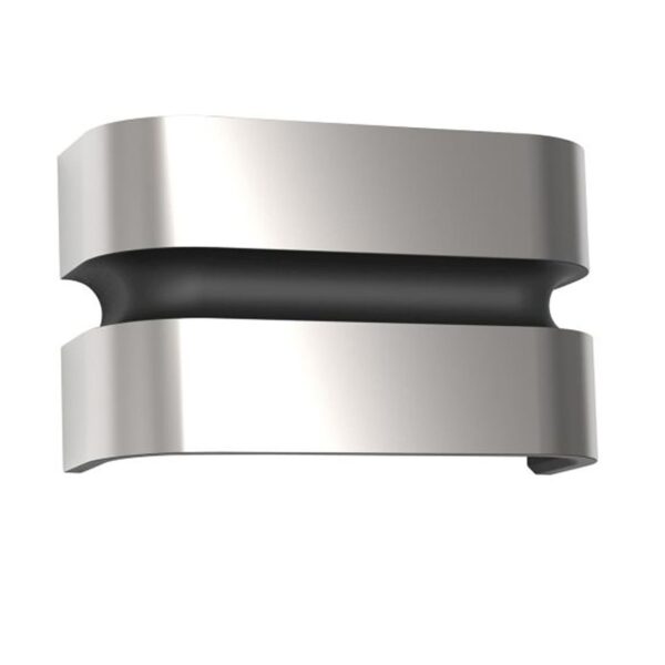 Lutec Maya Εξωτερικού Χώρου Led  Φωτιστικό Τοίχου  Inox LED   1000 lm IP44 3000K – 5198302001