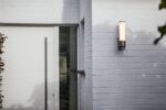 Lutec Leda Φωτιστικό Τοίχου Εξωτερικού Χώρου Με Ανιχνευτή Κίνησης Inox LED 1200lm 3000K IP44 – 5267103001