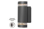 Lutec Focus Εξωτερικού Χώρου Led Φωτιστικό Τοίχου Gu10 Μαύρο LED IP44 – 5604023012