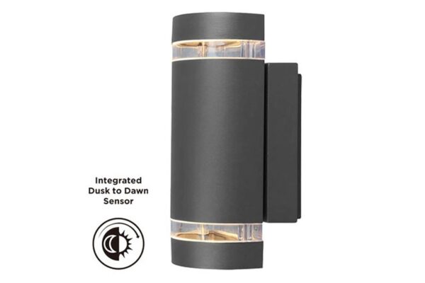 Lutec Focus Εξωτερικού Χώρου Led Φωτιστικό Τοίχου Gu10 Μαύρο LED IP44 – 5604023012